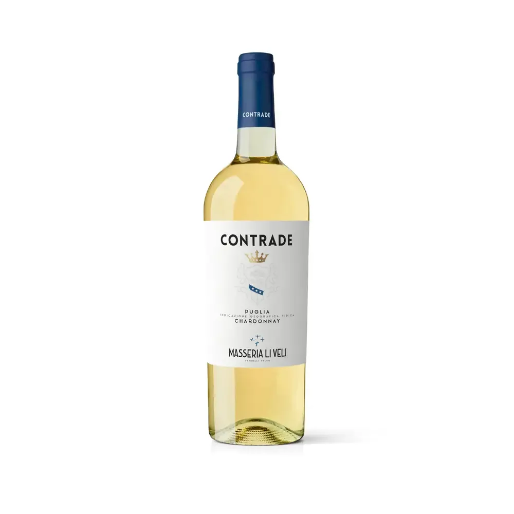 Contrade Chardonnay Puglia Igt Masseria Li Veli White Wine by CONTRADE