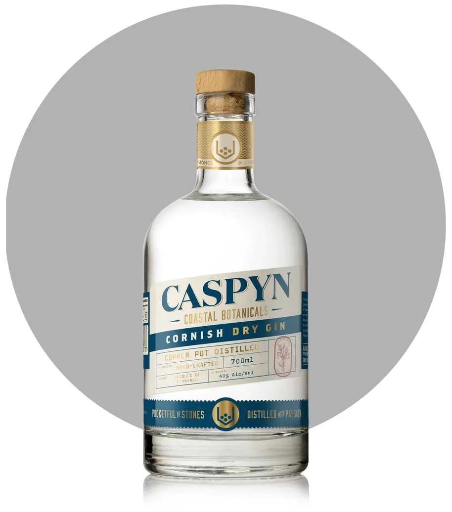 Caspyn Cornish Dry Gin by CASPYN 35CL