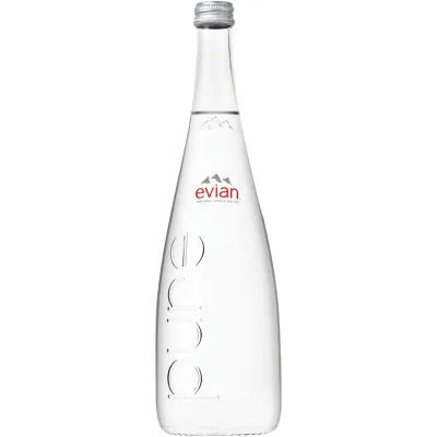 Evian Natural Spring Water, 750ml from EVIAN
