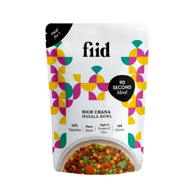 Chana Masala Bowl - 275g - Vegan Meal by FIID