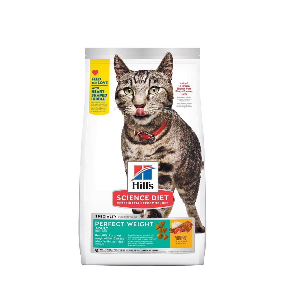 HILL&#39;S SCIENCE DIET - Perfect Weight - Cat, Format: 3.17kg