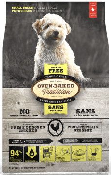OVEN-BAKED TRADITION - Grain-Free Chicken Food for Small Breed Dogs, Format: 2.27kg