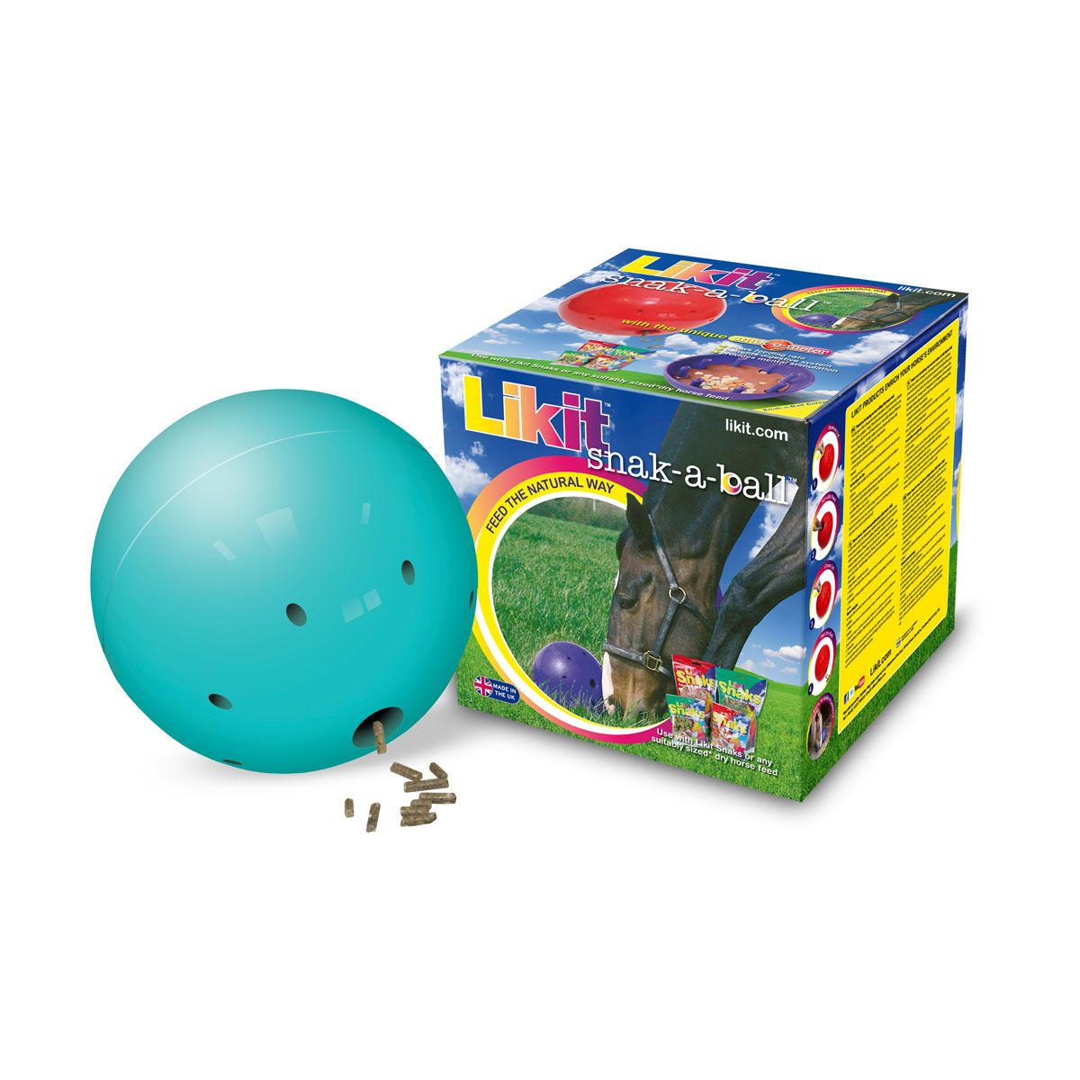 LIKIT - Snak-a-Ball, Color: Aqua