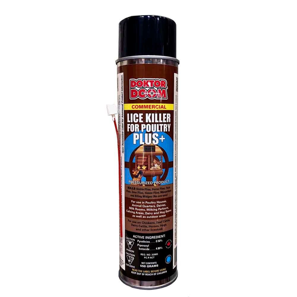 DOKTOR DOOM - Insecticide against Poultry Lice, Format: 550g