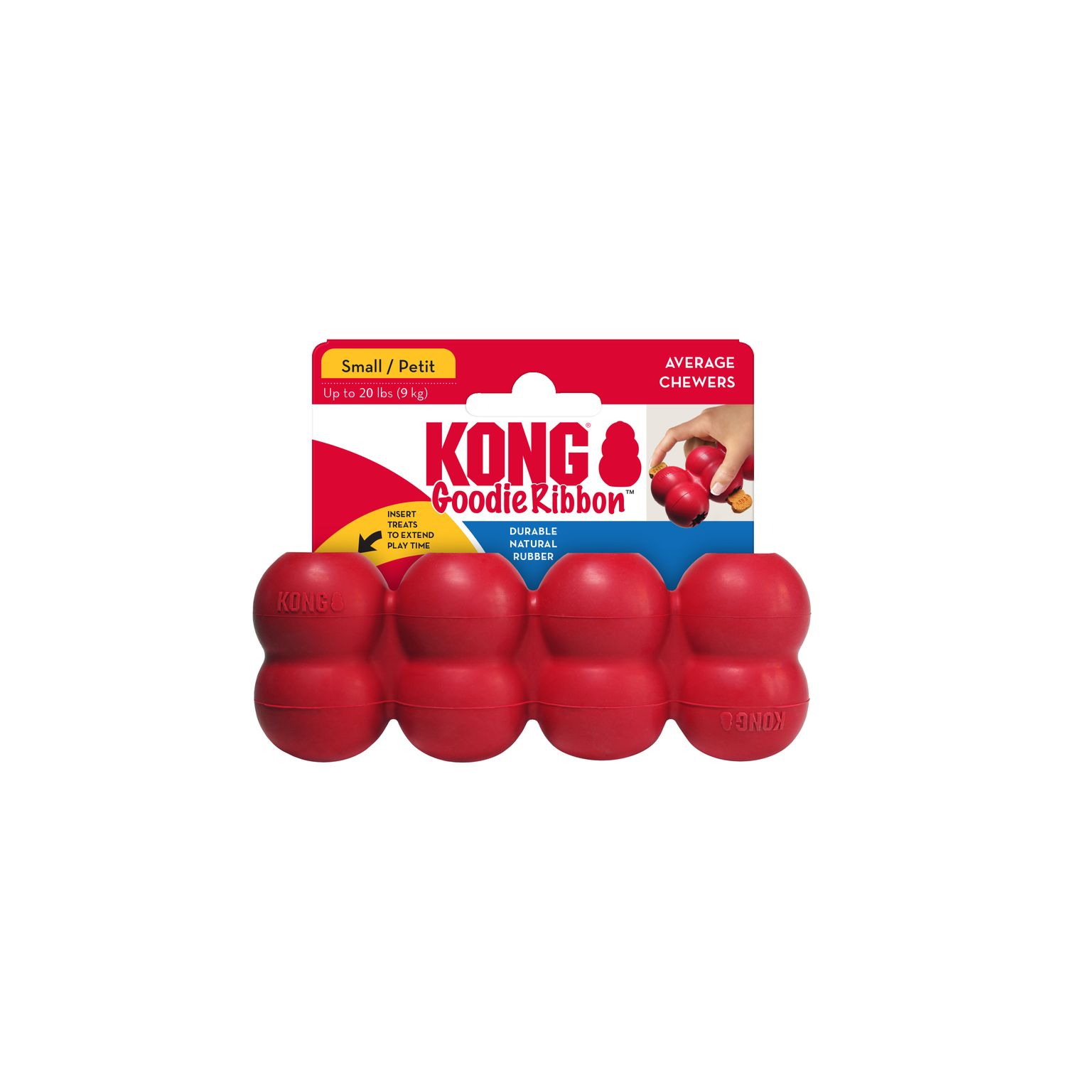 KONG - Goodie ribbon Classic, Size: Small