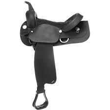 WINTEC - Semi-QH all-purpose saddle, Color: Noir, Size: 14&#39;&#39;