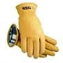 SSG - Winter fleece-lined Rancher gloves, Color: Naturel, Size: 6