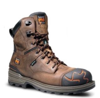 TIMBERLAND - Magnitude 8&quot; brown work boot, Size: 8