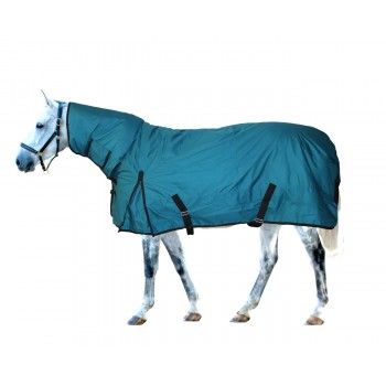 CENTURY - Eco 600D blanket w/Neck Combo, Color: Turquoise, Size: 68