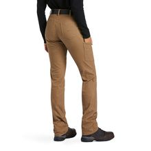 ARIAT -Rebar DuraStretch Made Tough Straight Leg Field Khaki Pants, Waist: 26, Longueur: Régulier