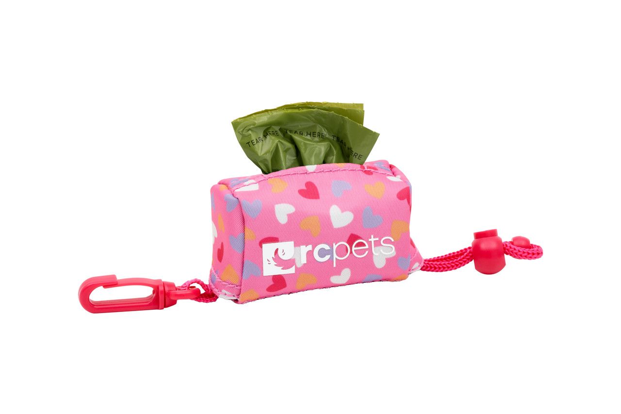 RC PETS - Lil Heart Limited Edition P.U.P. Bag, Size: 2.5&#39;&#39; x 1.4&#39;&#39;