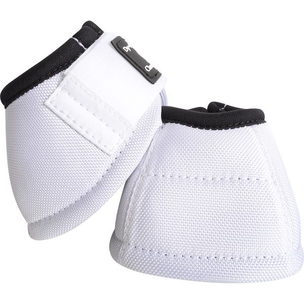 CLASSIC EQUINE - DyNo Turn White Bell Boots, Size: Medium