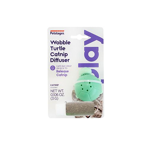 PETSTAGES - Outward Hound Wobble Catnip Diffuser, Waist: 2.5po x 2po