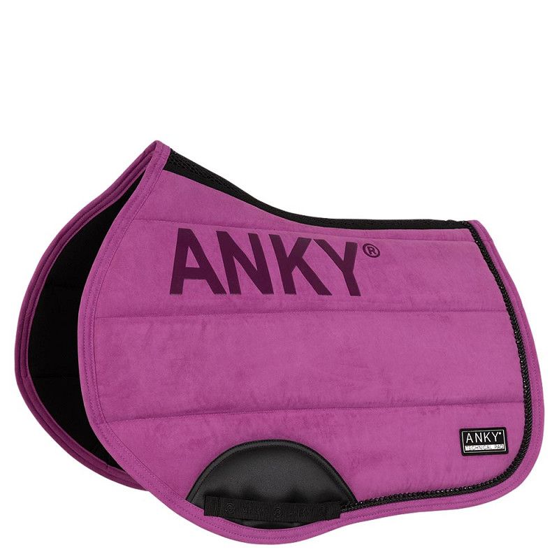 ANKY - Saddle Pad Striking Purple Jumping Suede XB24, Size: Full