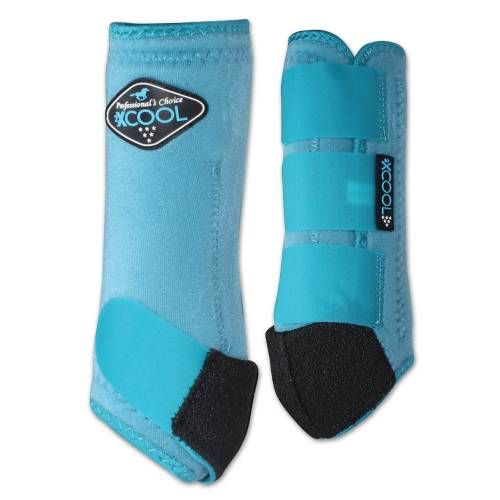 PROFESSIONAL&#39;S CHOICE - Sports Medecine 2XCOOL Turquoise Front Boots, Size: Small