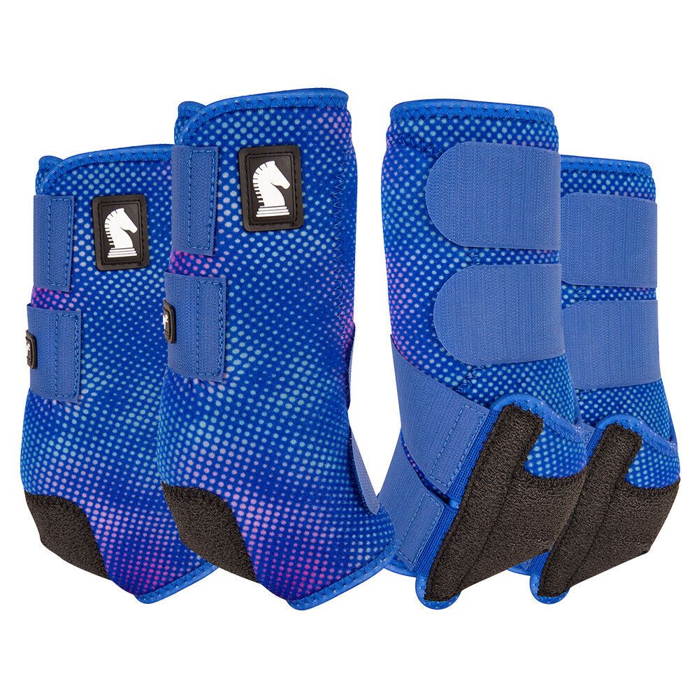 CLASSIC EQUINE - 4Pack Legacy2 Aurora Support Boots, Size: Medium