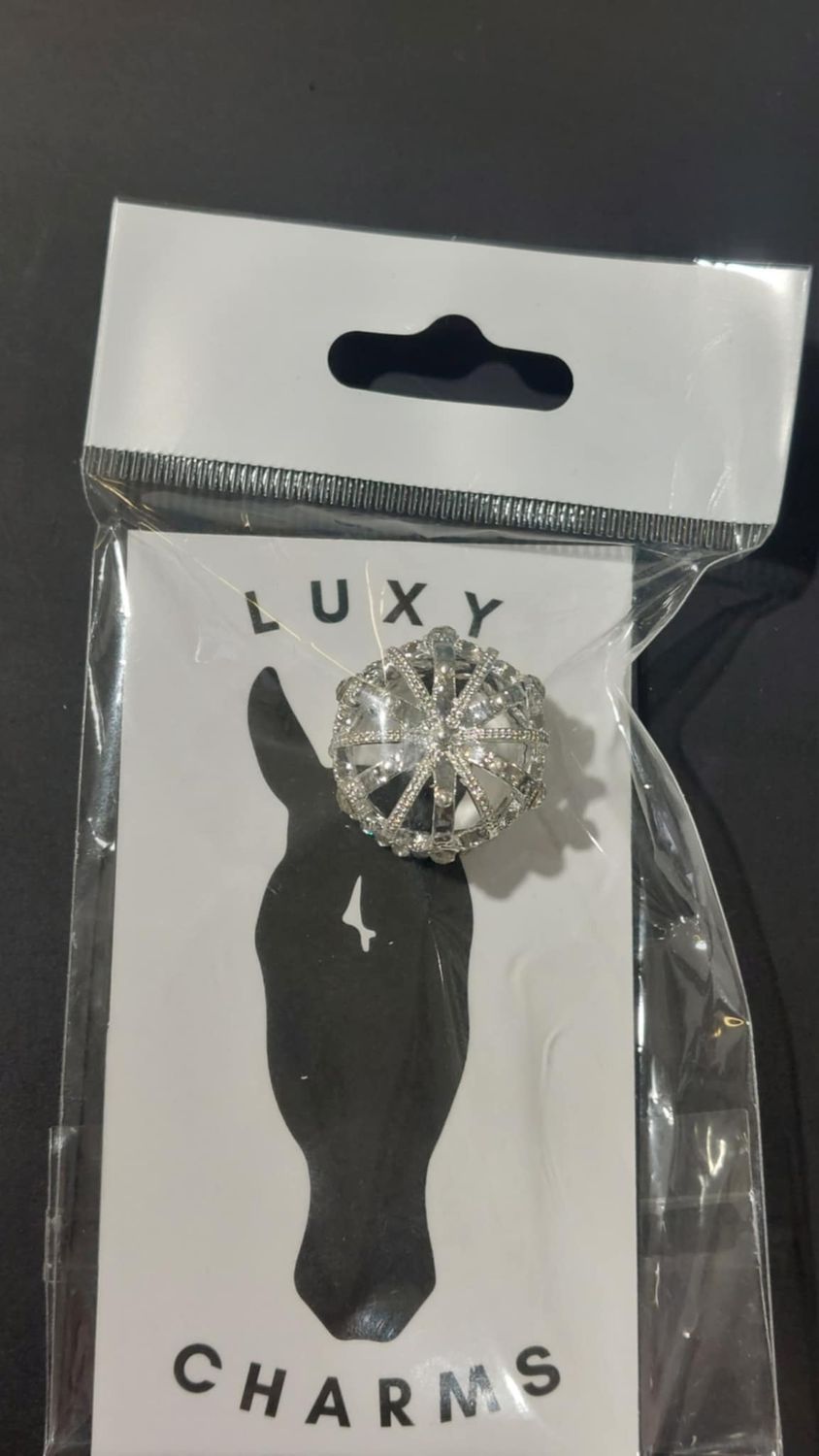 LUXY CHARMS - King Crown for Forelock, Color: Argent