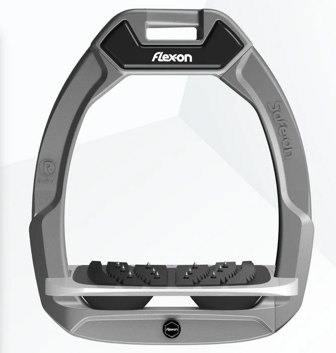 FLEX-ON - Étrier Safe-On Gris, Type de Plancher: Incliné Ultra Grip, Absorption des Chocs: Gris, Magnet: Noir