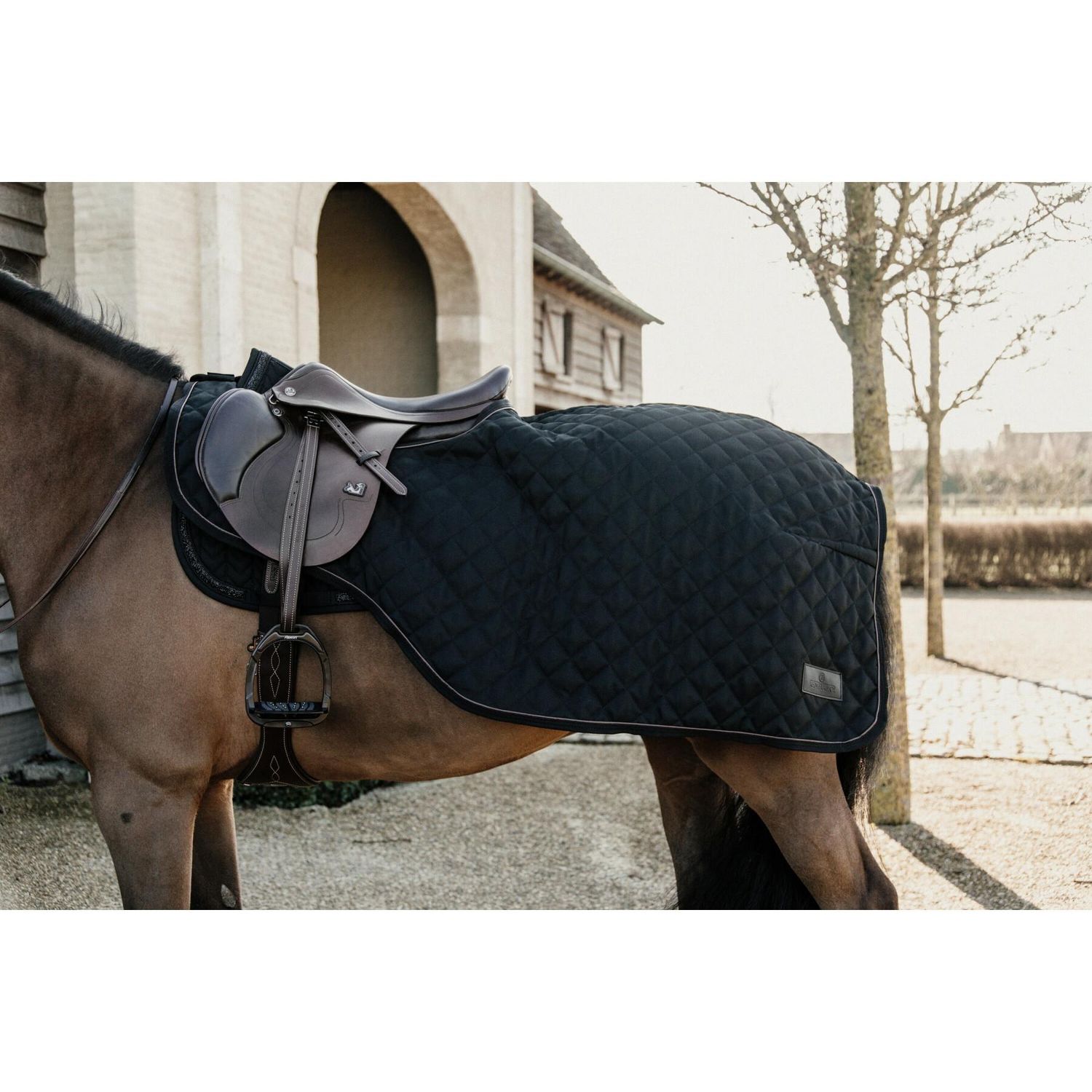 KENTUCKY HORSEWEAR - Black Exercise Sheet, Size: Large