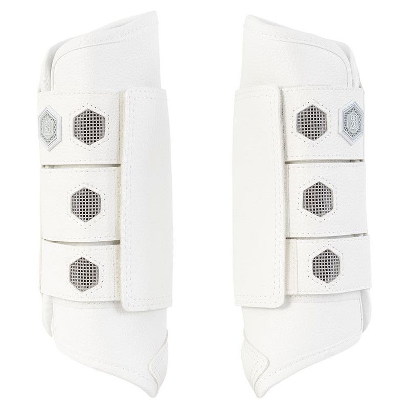 BR EQUESTRIAN - XC Eventing Boot Hind Legs White, Size: Large