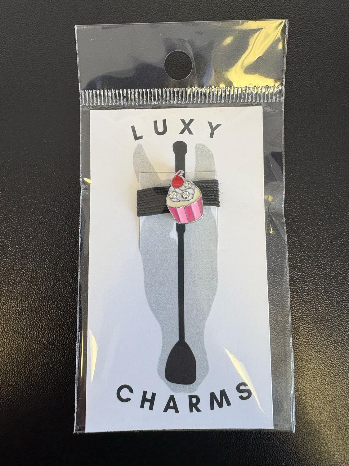 LUXY CHARMS - Whip Charm Cupcake, Color: Rose