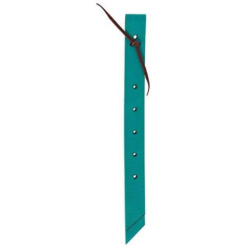 WEAVER - Patterned Tie Strap Emerald Green w/Holes, Type: Poly Off Billet 39''