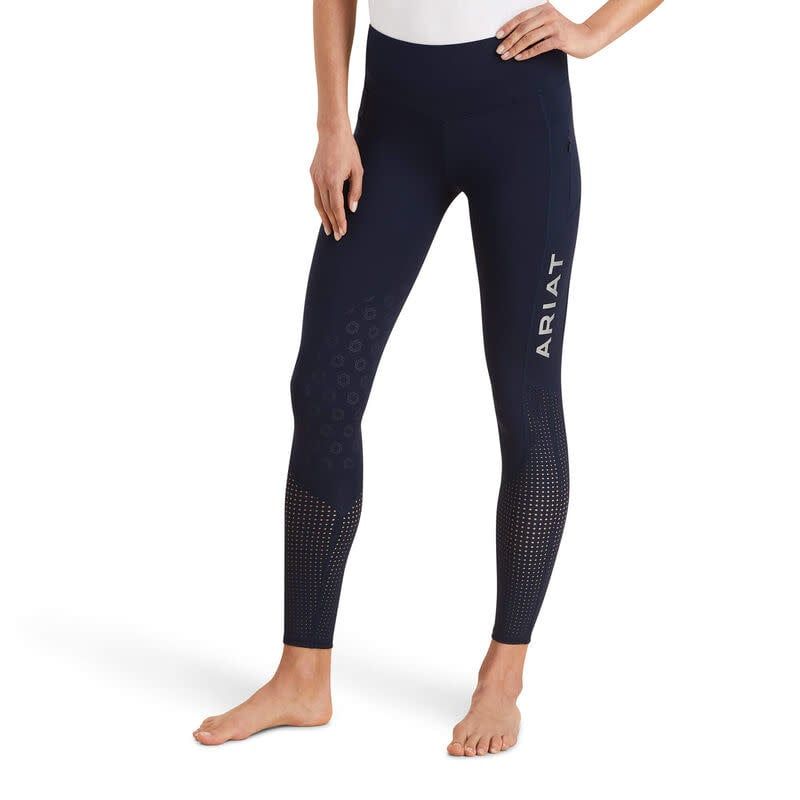 ARIAT - EOS Knee patch Tek tight legging, Color: Bleu marin, Size: XSmall