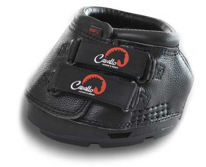 CAVALLO - Regular Sole Hoof Boot â€“ Black (SOLD IN PAIRS), Size: 0