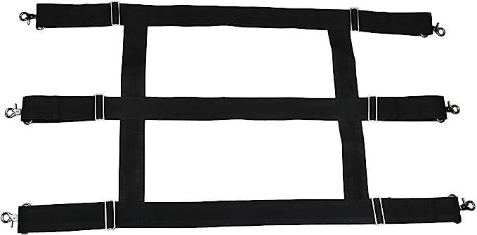 STALL GUARD - Nylon stall gate, Color: Noir