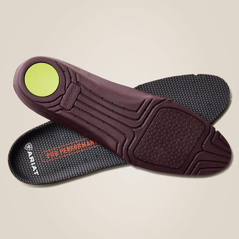 ARIAT - Men&#39;s Pro Performance Insole - Round Toe, Size: 10