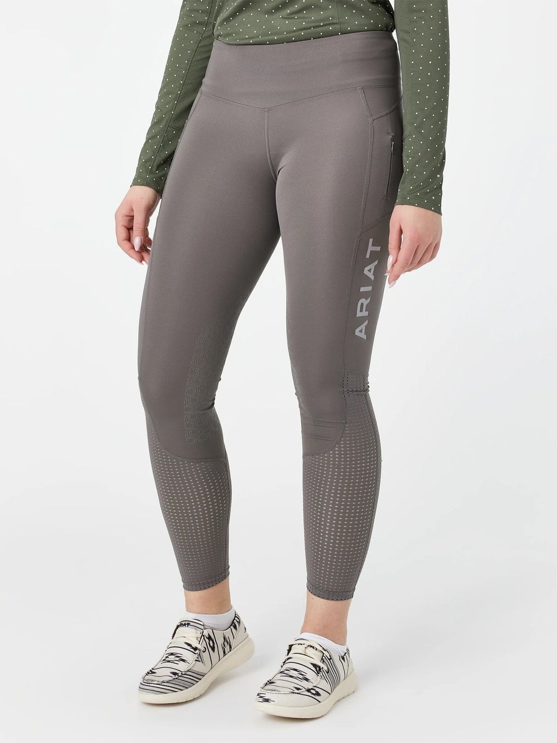 ARIAT - EOS Plum Grey leggings, Size: XSmall