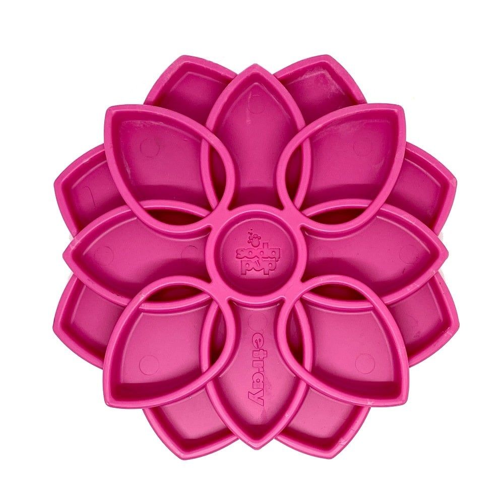 SODAPUP - ETray Feeder - Mandala, Color: Rose
