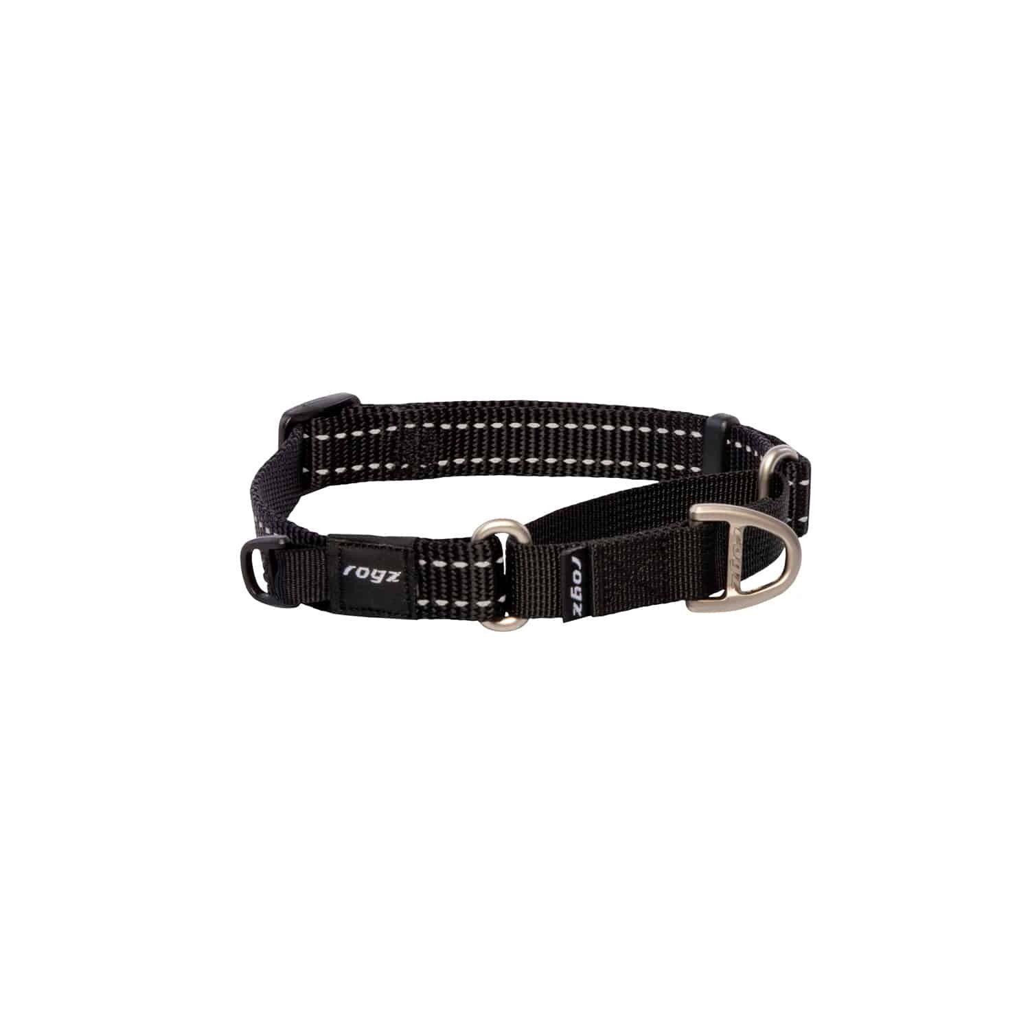 ROGZ - Martingale Utility collar, Color: Noir, Size: Medium