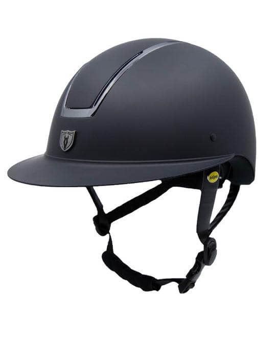 TIPPERARY - Windsor Mips helmet (Wide Brim), Color: Noir Matte/Smoked Chrome, Size: Small