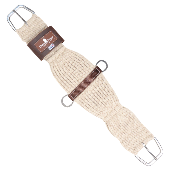 CLASSIC EQUINE - Tan Blended Mohair Cinch, Size: 28&quot;