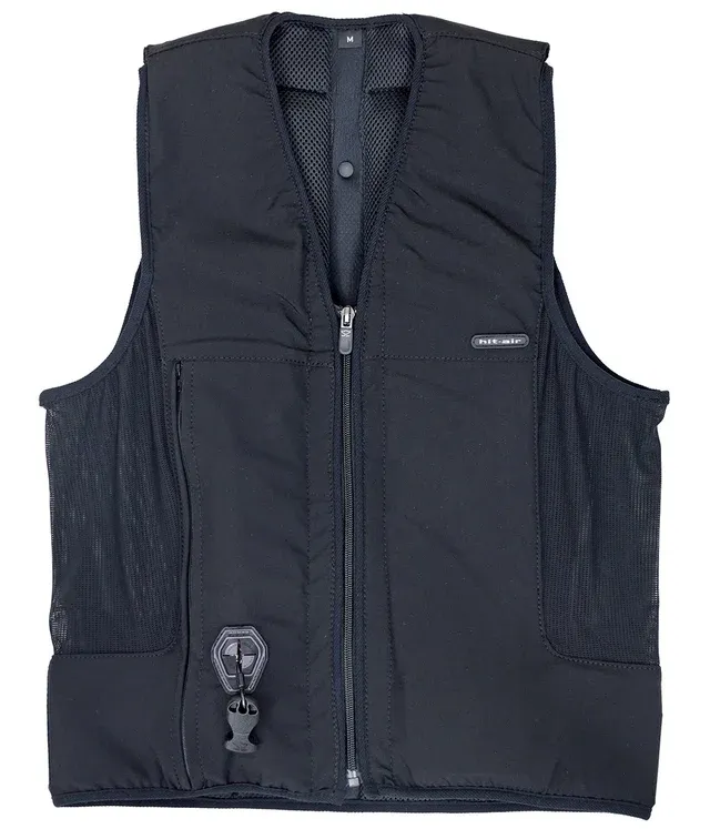 HIT-AIR - Advantage VH Certified Equestrian Airbag Vest w/Zip, Color: Noir, Size: Small