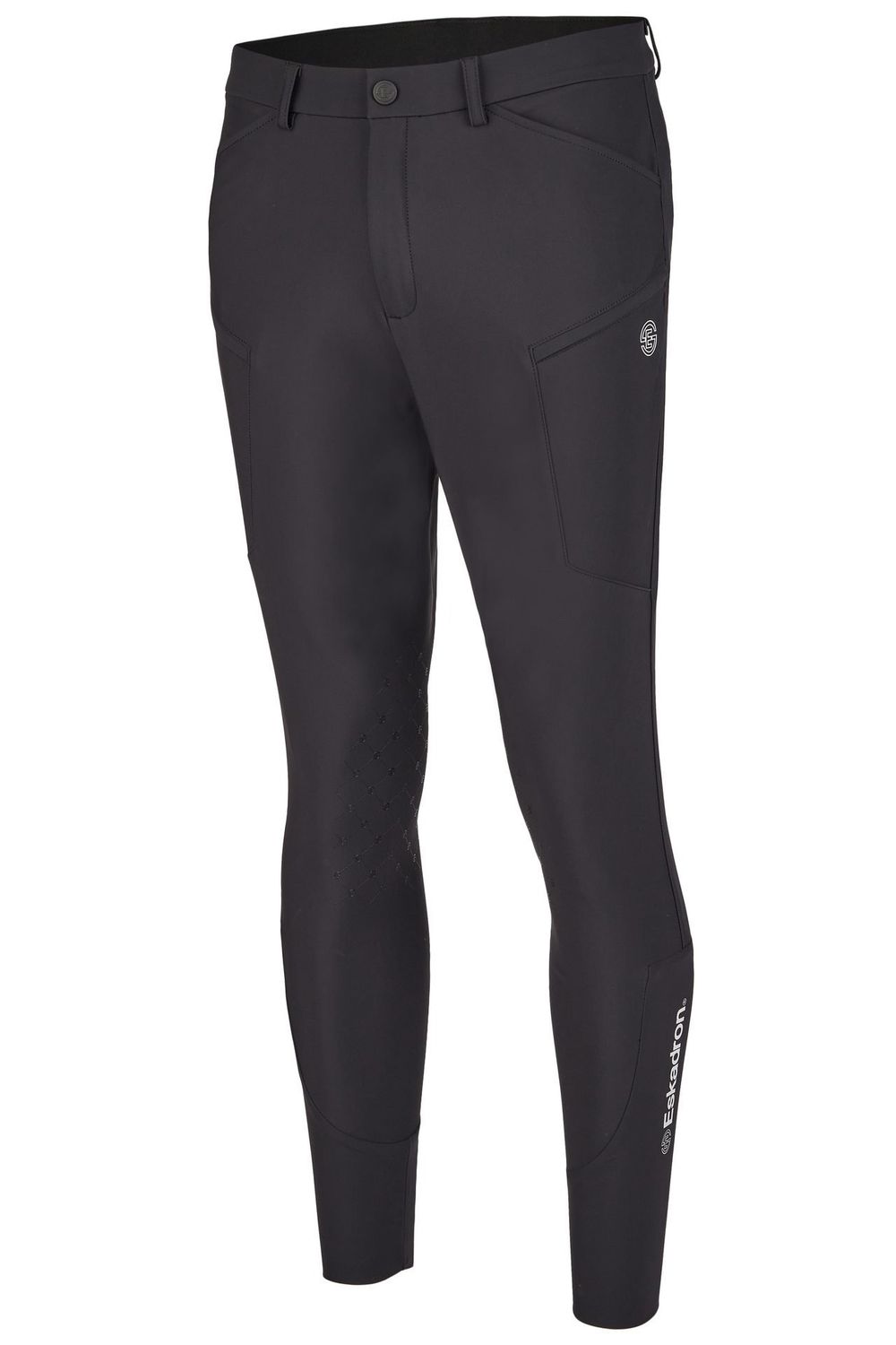 ESKADRON - Riding Breeches Dynamic for men, Color: Noir, Size: medium