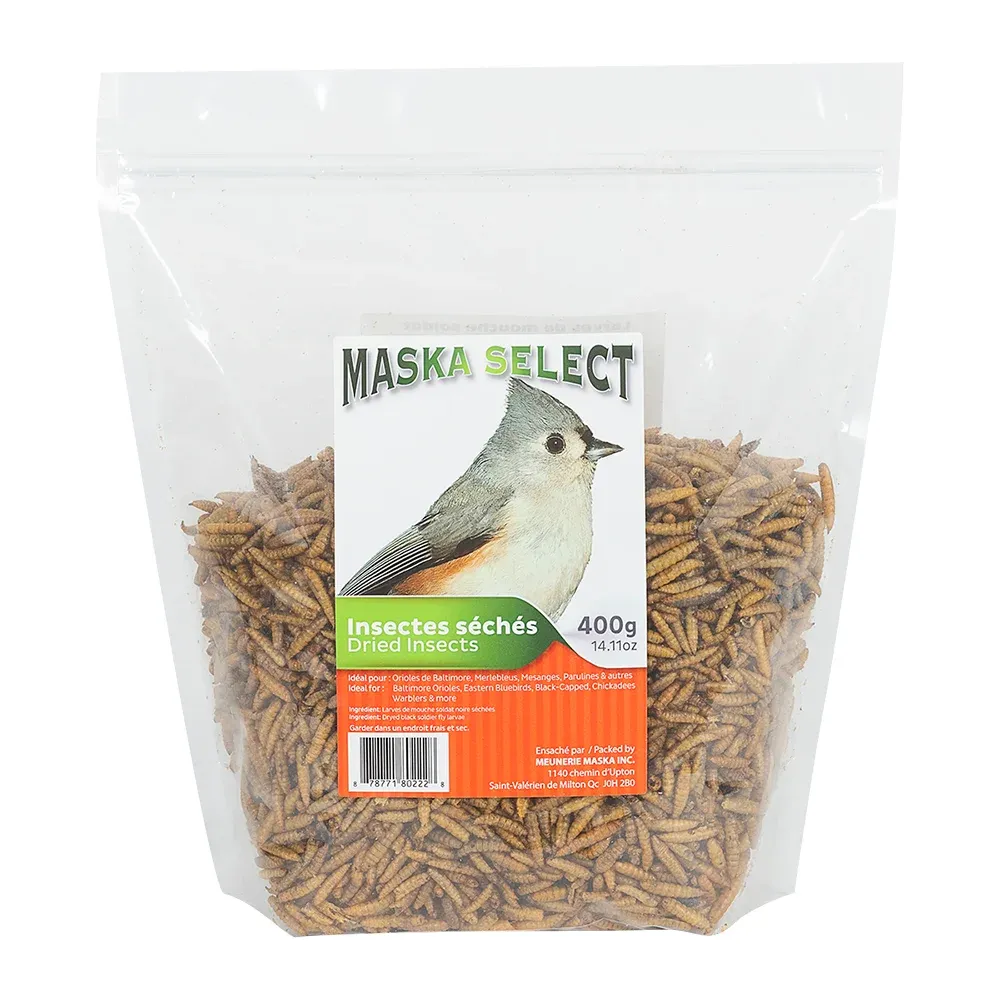 MASKA SELECT - Dried Insects for Wild Birds, Format: 400g