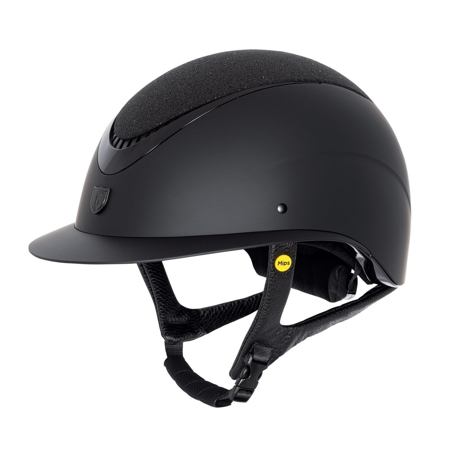 TIPPERARY - Caledon MIPS Helmet, Color: Noir Mat/Sparkle Noir/Noir Gloss, Size: Small