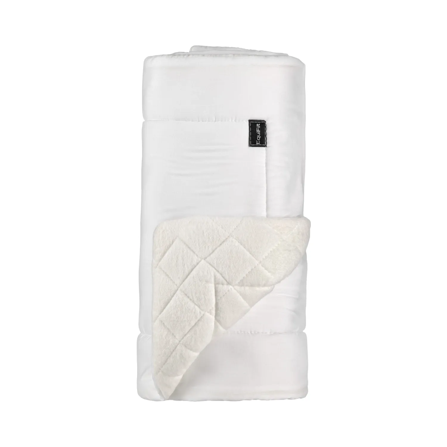 EQUIFIT - ProQuilt Flannel Wrap, Color: Blanc, Size: 10