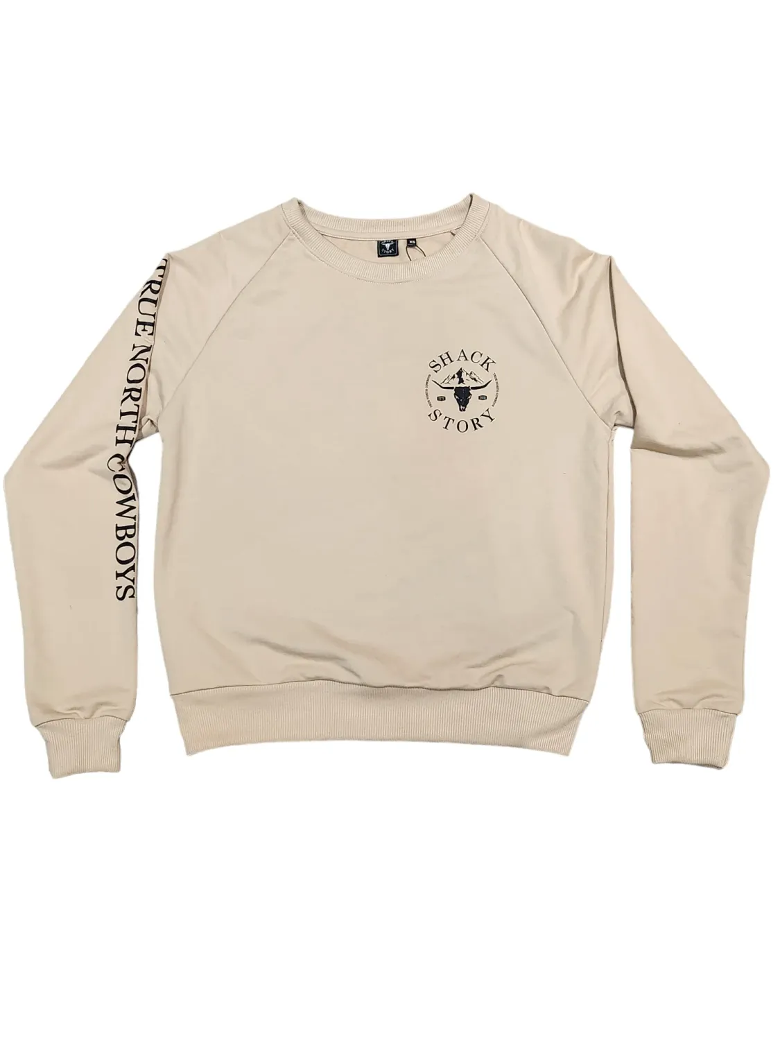 SHACK STORY - Moka Classic Crewneck, Size: Small