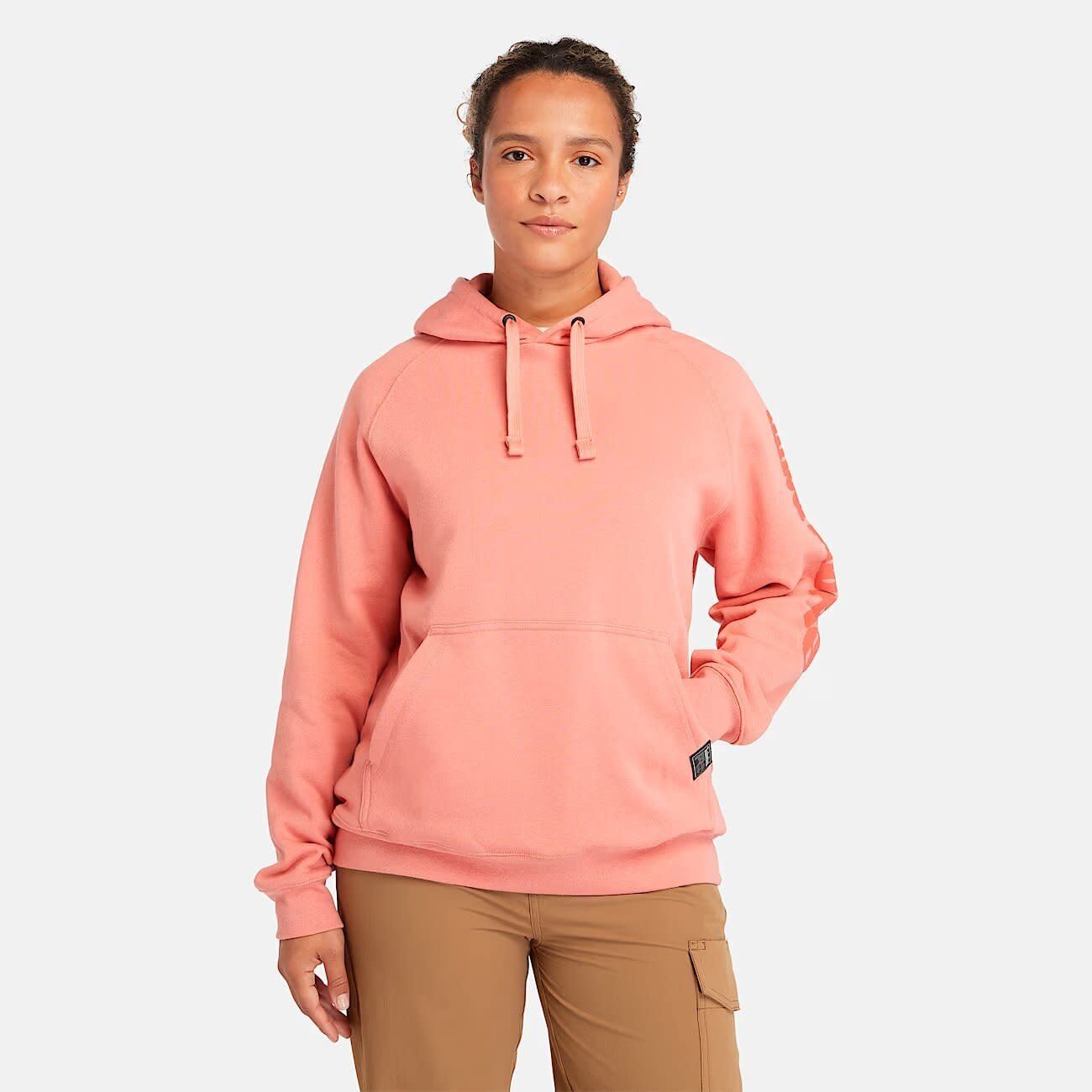 TIMBERLAND - Hood Honcho Sport Terra Cotta Hoodie, Size: Small
