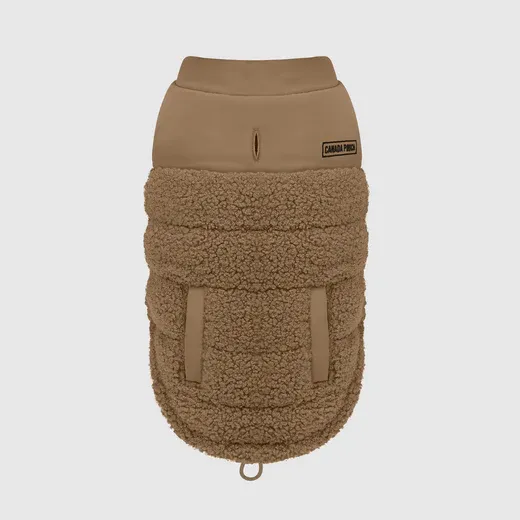 CANADA POOCH - Cool Factor Puffer Tan Jacket, Size: 8