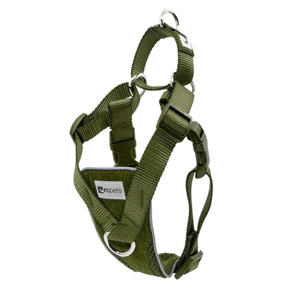 RC PETS - Olive Tempo No Pull Dog Harness, Size: XSmall
