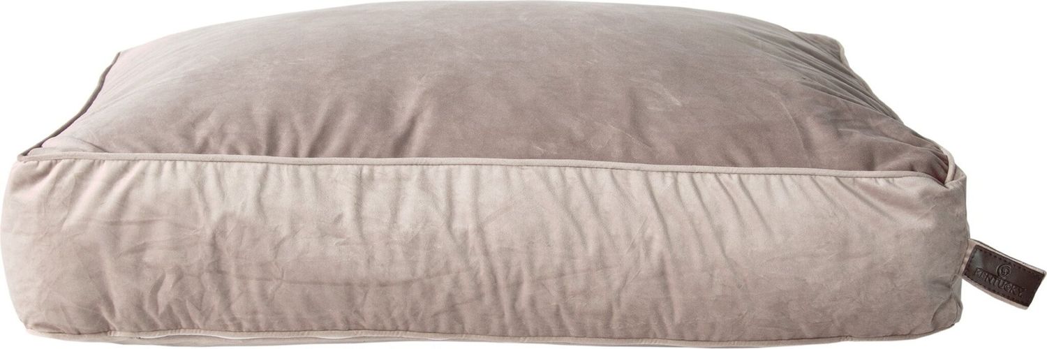 KENTUCKY DOGWEAR - Dog Bed Beige Pillow Velvet, Size: Small (65cm x 45cm)