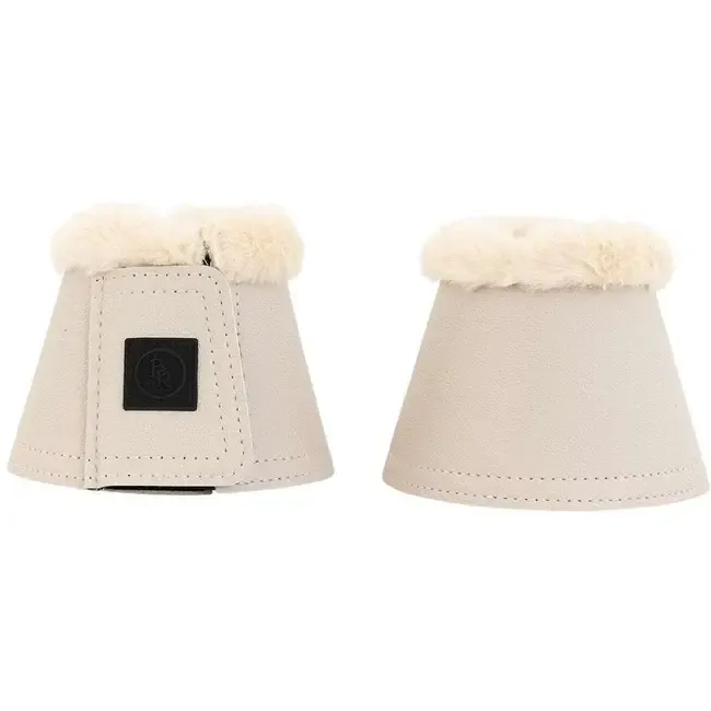 BR EQUESTRIAN - Chateau Gray Indira Bell Boots with Faux Fur, Color: Chateau Gray, Size: Medium
