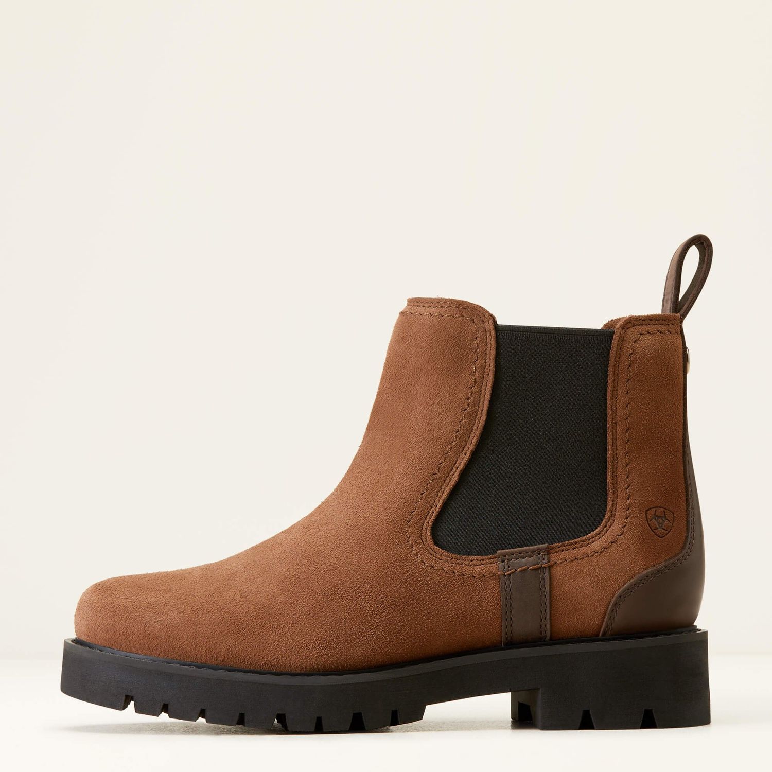 ARIAT - Dark Earth Wexford Lug Waterproof Chelsea Boot, Size: 6