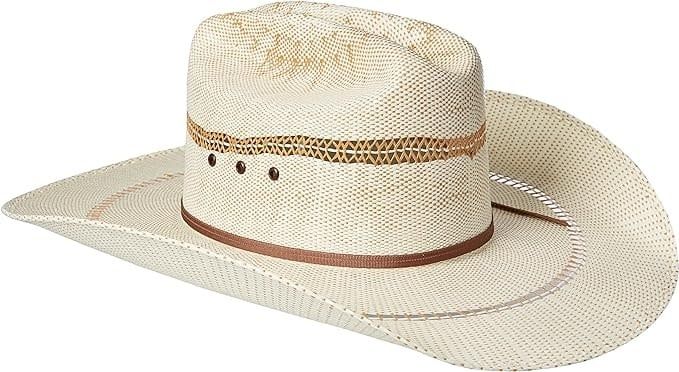 ARIAT - Bangora Ivory &amp; Tan Western Hat, Size: 6 3/4