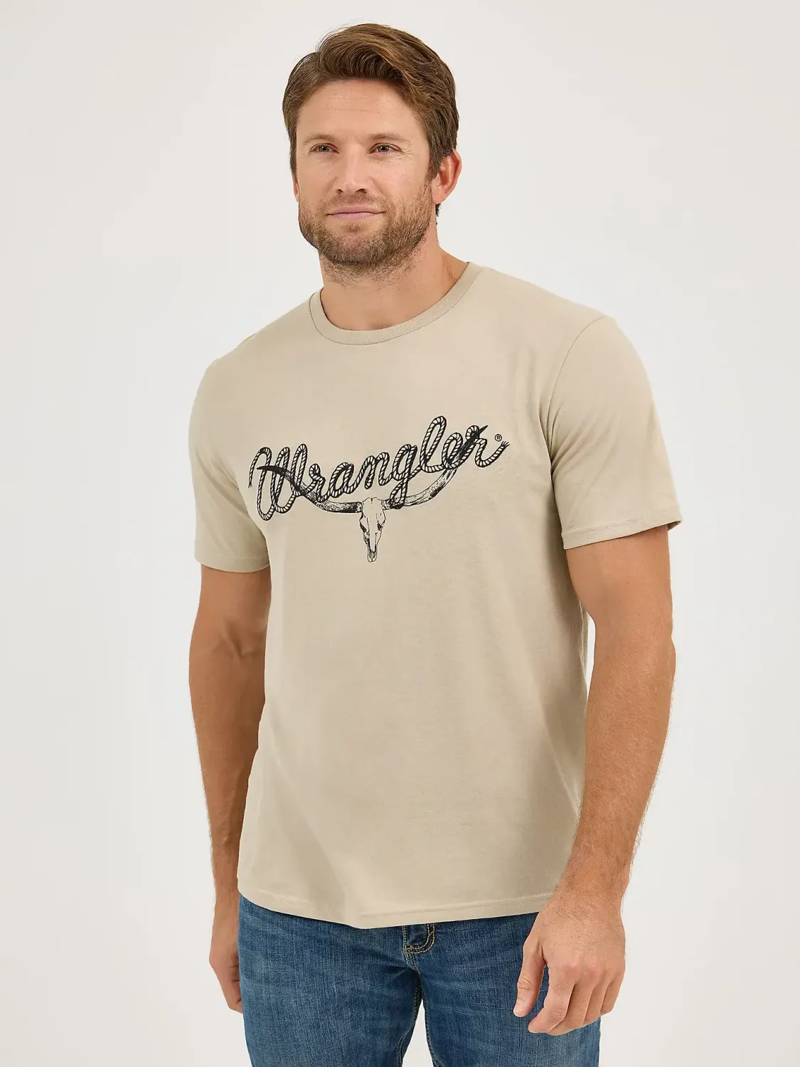 WRANGLER - Longhorn Graphic T-Shirt, Size: Medium