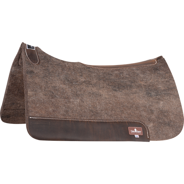CLASSIC EQUINE - Premium 3/4&#39;&#39; Alpaca Felt Western Saddle Pad, Size: 28&quot; x 30&quot;